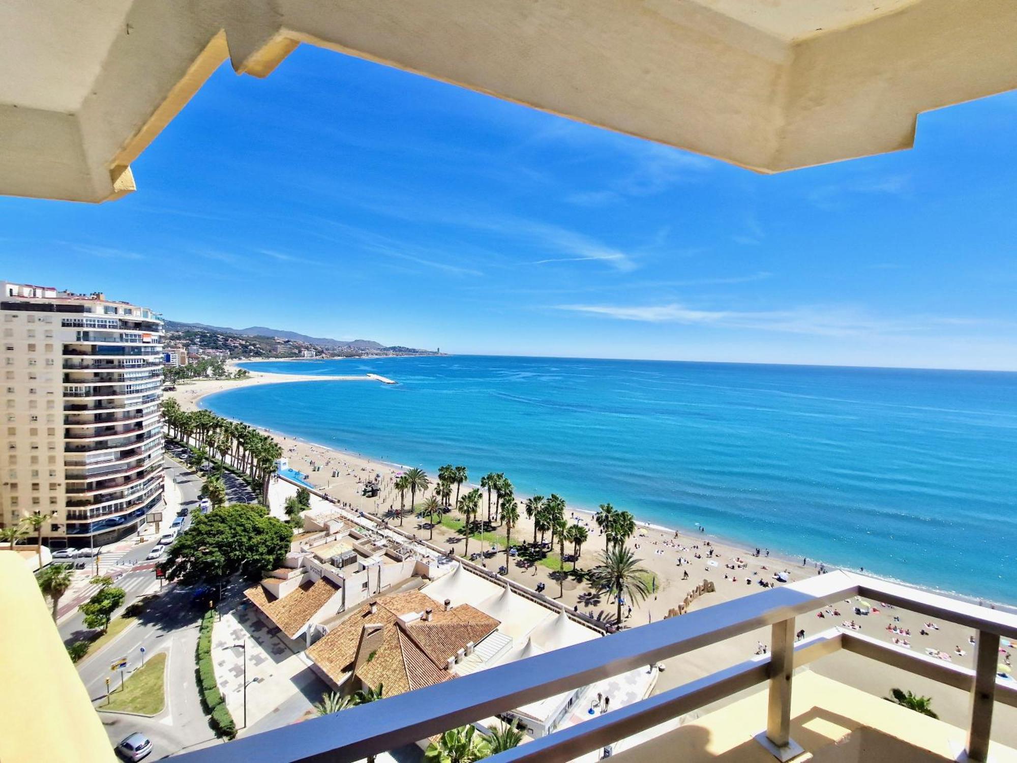 Sr Malagueta Beach Front Wonderful Sea View Málaga Buitenkant foto