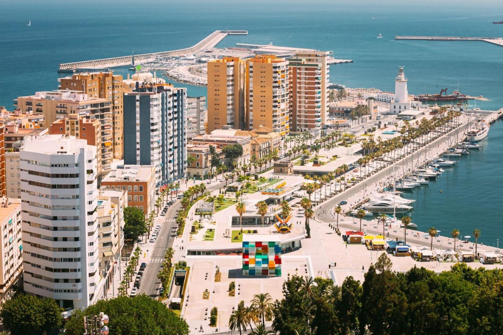Sr Malagueta Beach Front Wonderful Sea View Málaga Buitenkant foto